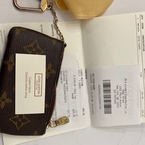 Louis Vuitton monogram keychain pouch